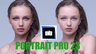 Portrait Pro 23 Quick and Easy Portrait Edits 😊 Howto edit like pros [upl. by Ainex]