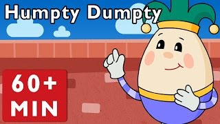 Humpty Dumpty and More  Nursery Rhymes from Mother Goose Club [upl. by Zeni464]