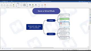 Automate topic data with MindManager SmartRules A gamechanger for productivity [upl. by Senaj]