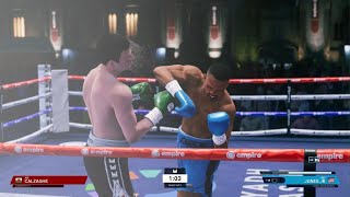 Undisputed Out boxing players on the new update [upl. by Murtagh]