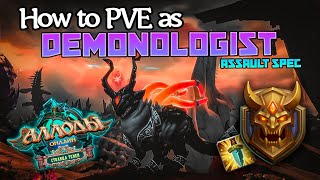 Allods OnlineАллоды Онлайн 150  How to PVE as Demonologist  Демонолог ПВЕ Аспект Нападения [upl. by Annawahs]