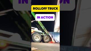 ROLLOFF TRUCK IN ACTION shorts [upl. by Aisak]