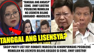 Matapos MAGLABAS ng UNVERIFIED EVIDENCE vs PRRD LUISTRO PINATATANGGALAN ng LISENSYA Bilang ABOGADO [upl. by Nwahsar]