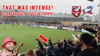 That was INTENSE Scarborough Athletic Shatter Scunthorpe United’s Unbeaten Run [upl. by Renelle]