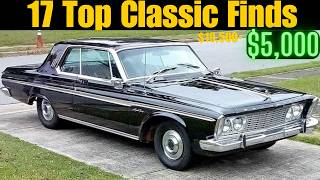 True Beauties 17 Classic Cars For Sale Under 20000 [upl. by Iaj]