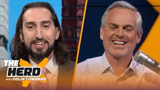 Nick Wright weighs in on Colin’s top 10 Lions’ dominance and Jets’ GM firing  NFL  THE HERD [upl. by Madel]