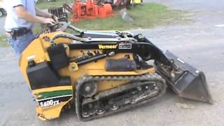 2008 Vermeer S400TX Mini Rubber Track Skid Steer Loader Toro Dingo For Sale Mark Supply Co [upl. by Kowatch784]