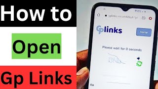 how to open gplinks [upl. by Elocaj]