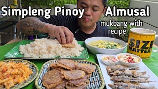 PINOY ALMUSAL  MUKBANG PHILIPPINES  TOL BULOY MUKBANG [upl. by Flavio81]