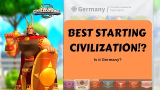 Top 3 Starting Civilizations  Rise of Kingdoms ROK [upl. by Qooraf536]