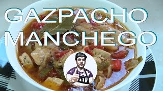 RECETAS VEGANAS  GAZPACHO MANCHEGO [upl. by Christis]