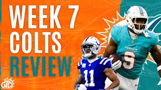 Miami Dolphins vs Indianapolis Colts Week 7 Review [upl. by Idnaj351]