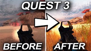 QUEST 3 vs Quest 2 HUGE Graphics UPGRADE [upl. by Nnel]