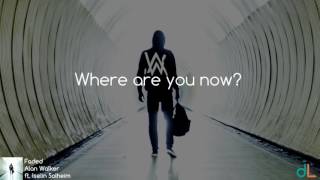 Faded  Alan Walker ft Iselin Solheim Lyrics HD [upl. by Gilbertson932]