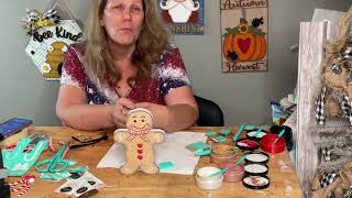 🎄🎄🎄 October Club Transfer  Gumdrop Buttons  Gingerbread Man 🎄🎄🎄 [upl. by Ezarra]