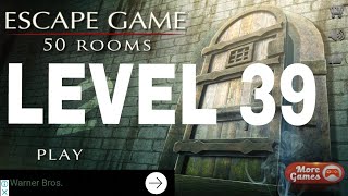 Escape Game 50 Rooms 2 Level 39 Walkthrough [upl. by Cristie]