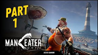 Maneater  PC  GAMEPLAY WALKTHROUGH  LONGPLAY  NO COMMENTARY  PART 1 [upl. by Nicolis555]