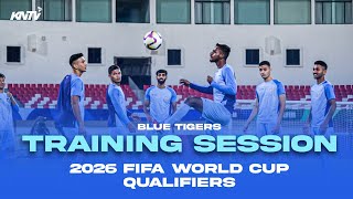 Exclusive Indian Football Team Training Session  FIFA World Cup 2026 Qualifiers  India vs Qatar [upl. by Anilegna]