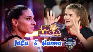 Hanna Davyskiba dan Jovana Brakocevic 🏐 Pemain Asing Bandung BJB Tandamata [upl. by Ute]