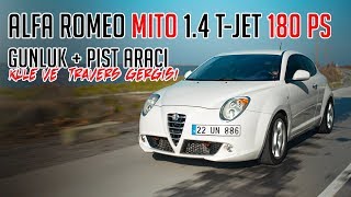 Alfa Romeo Mito 14 TJet ile Gazladık  Box Yazılım ile 180 PS  Kule amp Travers Gergisi [upl. by Yarrum679]