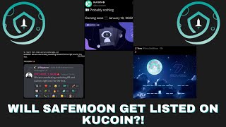 WILL KUCOIN BE ONE OF THE MAJOR EXCHANGES LISTING SAFEMOON [upl. by Janik517]