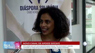 Cabo Verde conta com um novo canal de apoios sociais  Fala Cabo Verde [upl. by Ellicec]