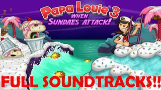 Papa Louie 3 When Sundaes Attack Full Soundtrack [upl. by Harikahs]