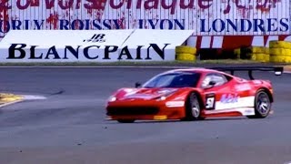 FIA GT  France  Qualifying Incidents  Nogaro [upl. by Gelhar765]