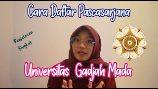 CARA DAFTAR PASCASARJANA UGM [upl. by Dleifniw]