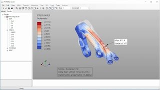 PrePoMax amp CalculiX  Basic Tutorial [upl. by Ilona]