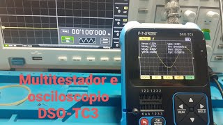 Multitestador e osciloscopio DSOTC3O QUE MELHOROU em relação a TC2 [upl. by Trill]