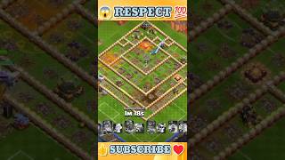 What A COMBO TROOPS 😱 COC ClashOfClans SuperCell Clasher [upl. by Eile959]