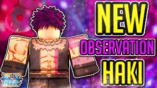 How To Find amp Unlock Observation Haki  Full Showcase  Blox Piece [upl. by Balf]