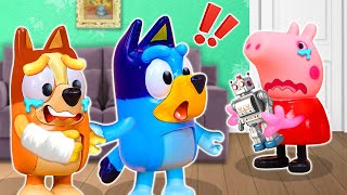 Bluey Realize Mistakes Bingo Gets Blamed for Peppa Mistakes  Pretend Play Bluey Toys ToonToy [upl. by Rhetta]