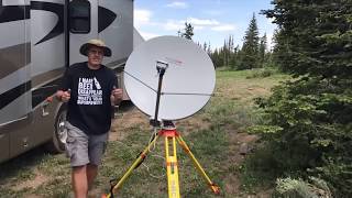 HughesNet Gen 5 Mobile Satellite Deployment [upl. by Neirod]