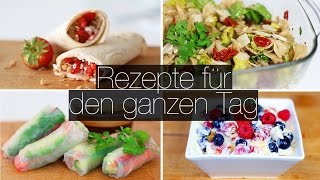 GESUNDE amp SCHNELLE REZEPTE für den GANZEN TAG  TheBeauty2go [upl. by Stoneham]