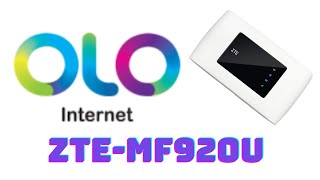 internet olo II Modem ZTEMF920U [upl. by Reamy]