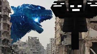 GODZILLA VS WITHERZILLA  Minecraft Mob Fighting Club 16 [upl. by Pauli]