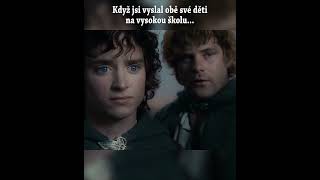 short lordoftherings pan prsten skola vysokaskola rodice smutek pochybnosti vtip memes [upl. by Ynohtnakram311]