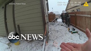 Horrifying moment inside Colorado home caught on body cam l ABC News [upl. by Ellives]