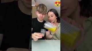 Drink 🍷🤩 magic challenge tutorial shorts magic trending [upl. by Clausen20]