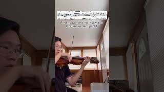 Rieding Concertino in G Major part 1 violin violinmusic violinist music classicalmusic [upl. by Aracot]