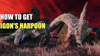 How to get Igons Harpoon Elden Ring [upl. by Zetnwahs922]