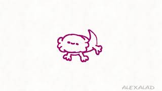 Cute Axolotl Bark  Meme [upl. by Trepur350]