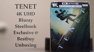 Tenet 4K UHD Bluray Exclusive  Bestbuy Unboxing [upl. by Cozza]