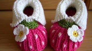 crochet booties [upl. by Soble]