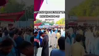 SAU Tandojam pre Admission Entry test session 20242025 highlights [upl. by Eiderf]