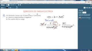 6 Carga eléctrica  EJERCICIOS [upl. by Fineberg]