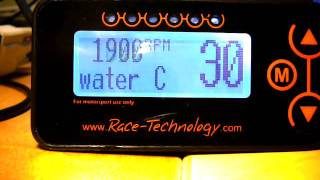 Adaptronic ECU configuration on Racetechnology Dash 3 display [upl. by Weyermann]