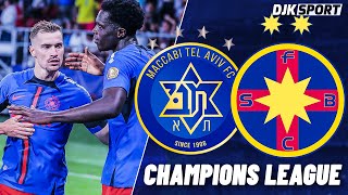 🔴 MACCABI TEL AVIV  FCSB 01  CALIFICARI UEFA CHAMPIONS LEAGUE  LIVE FCSB 2024 [upl. by Bentlee190]